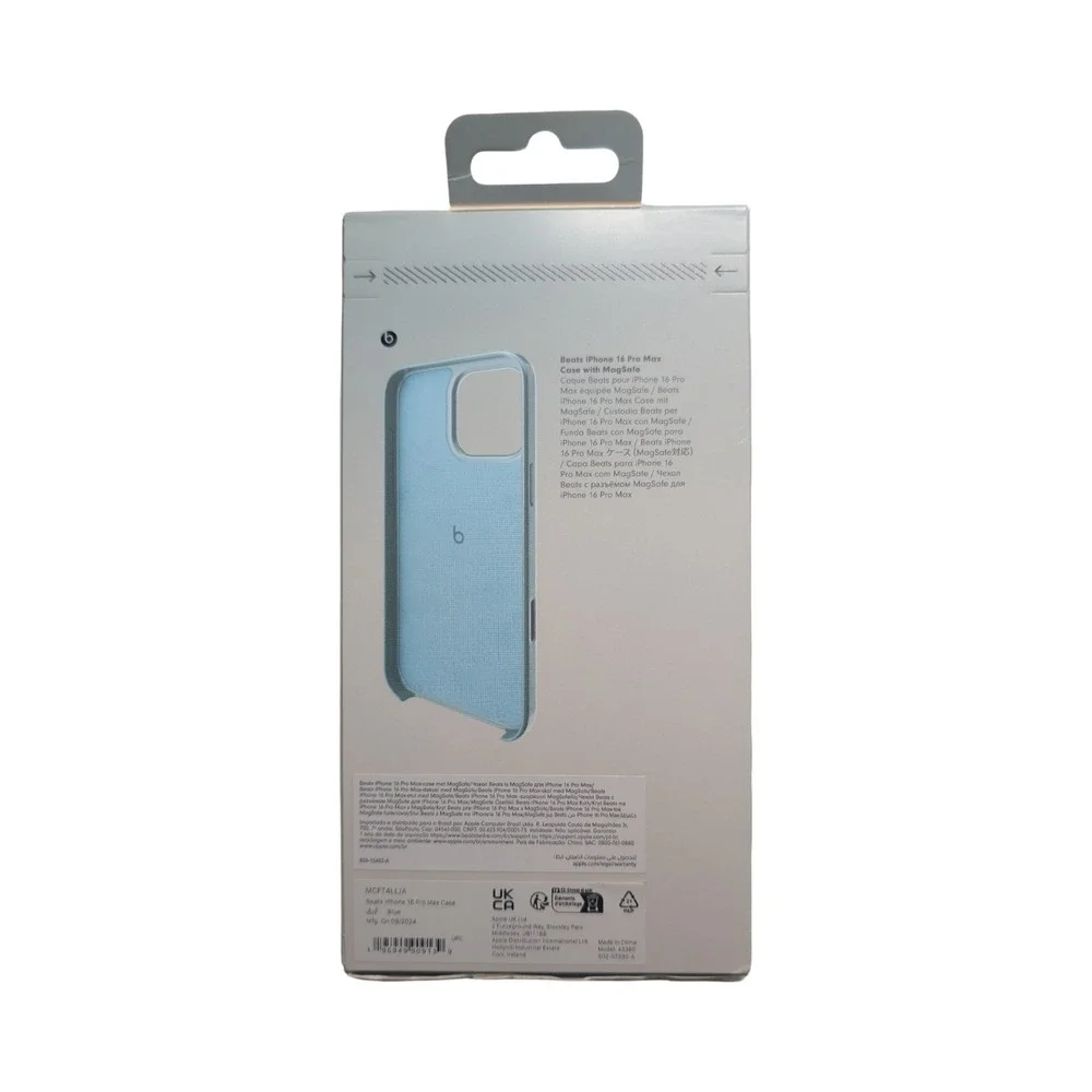 F7-O Beats By Dre Case for  Apple iPhone 16 PRO MAX MagSafe - Riptide Blue